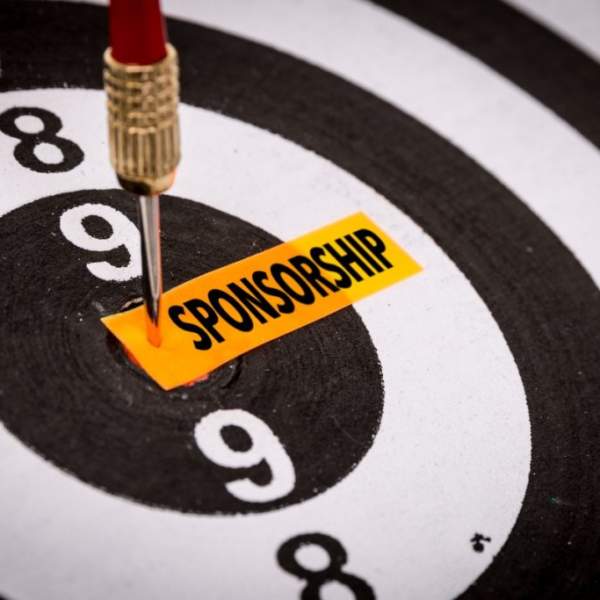 sponsorship dartboard bullseye