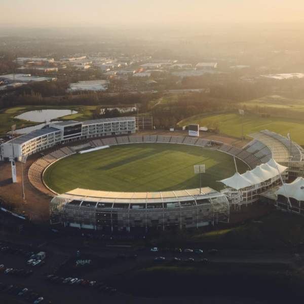 Drone shot of Utilita Bowl