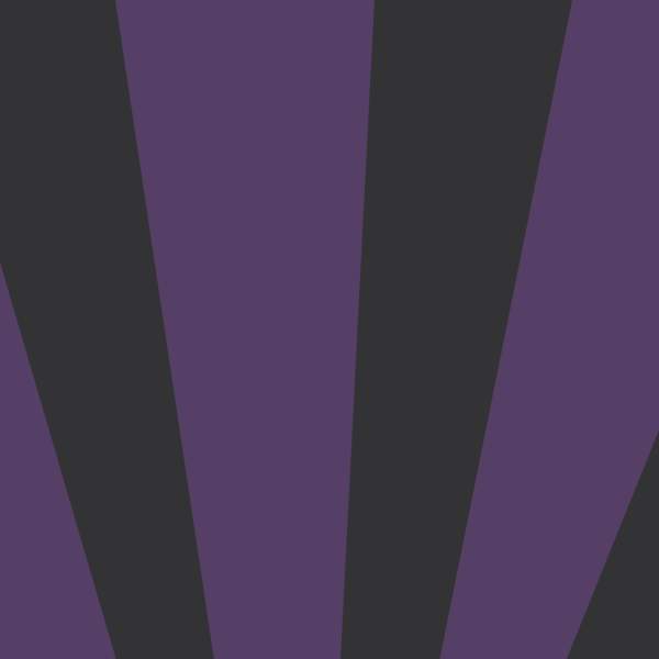 A dark purple and light purple stripe pattern on a diagonal pattern from the bottom centre.