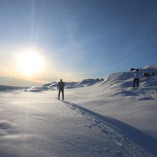 Vinter på Knaben, Kvinesdal
