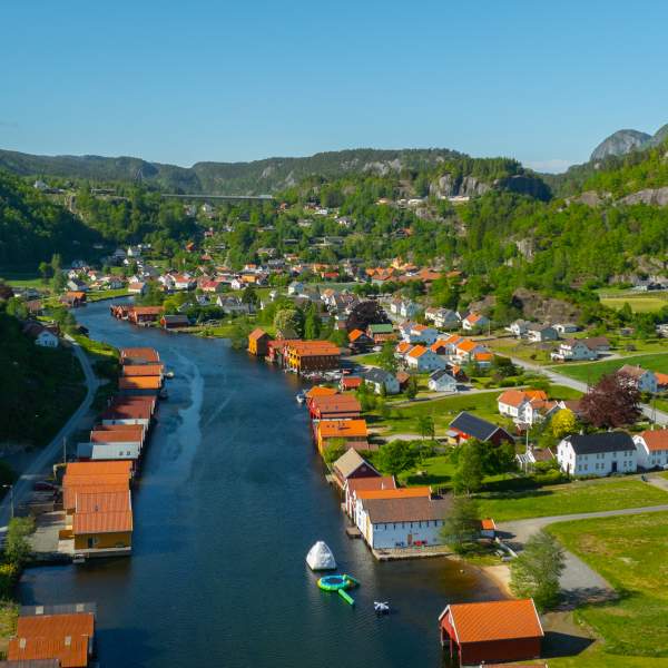 Sommer på Feda