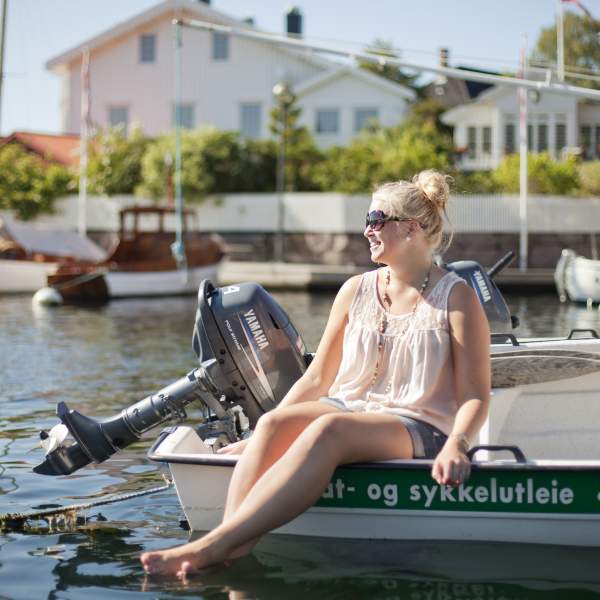 Utleiebåter i Grimstad havn