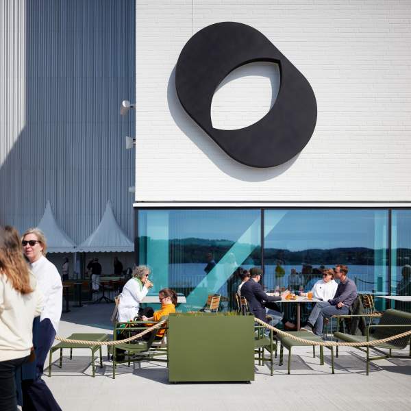 Brasserie utendørs Kunstsilo