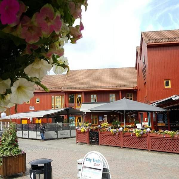 Restaurant på fiskebrygga