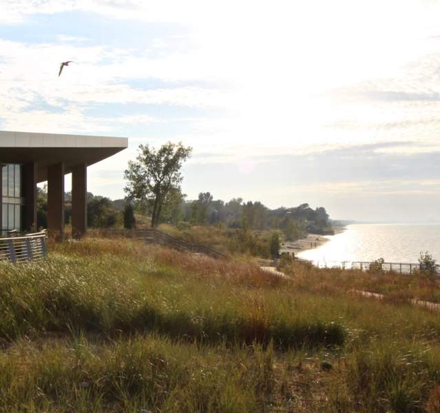 house on a beachfront