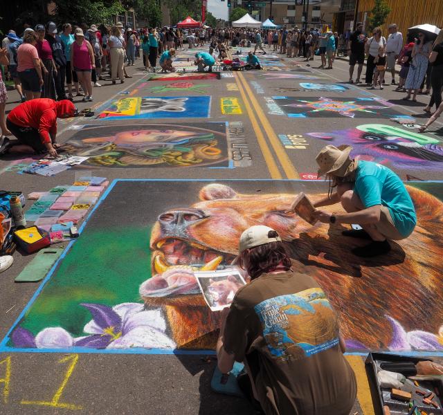 Denver Chalk Art Festival 2