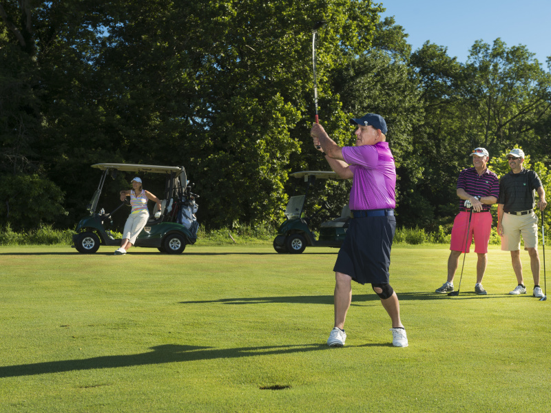 Golfing at White Clay Creek Golf Club