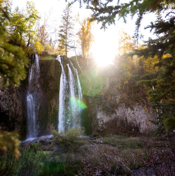 Spearfish Canyon Waterfall