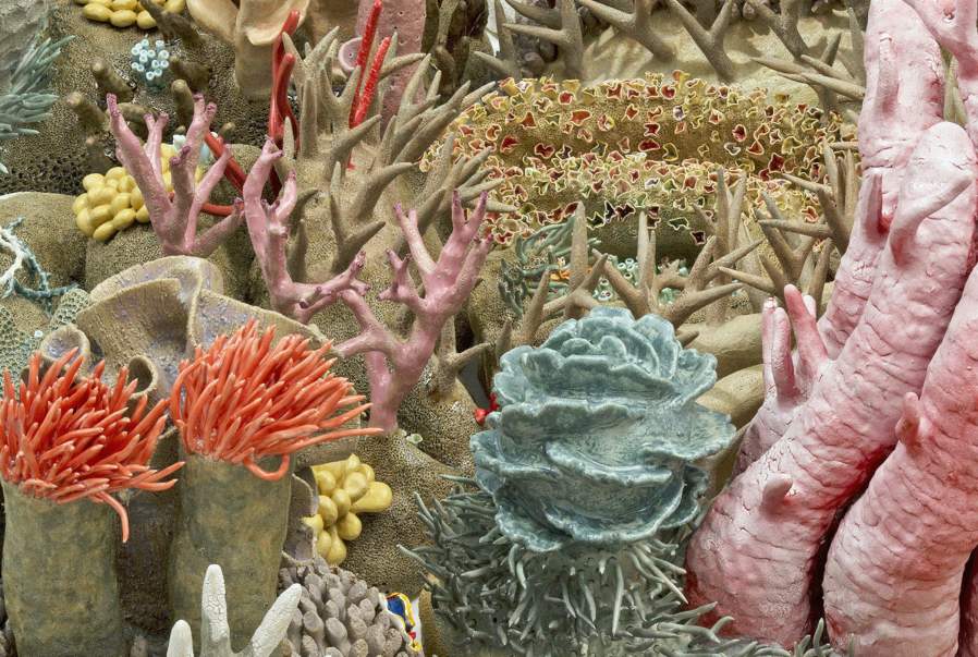 Courtney Mattison (b. 1985), Our Changing Seas III (detail), 2014.