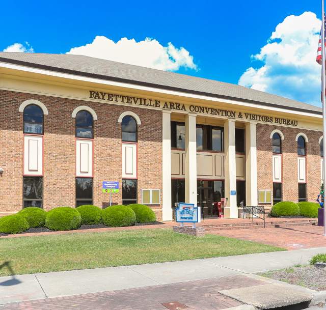 Distinctly Fayetteville Person Street Welcome Center