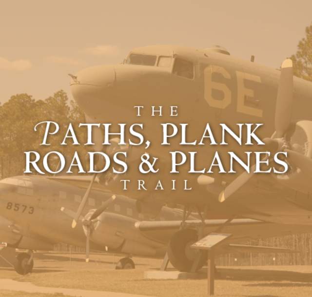 Paths, Plank Roads, and Planes Trail Image
