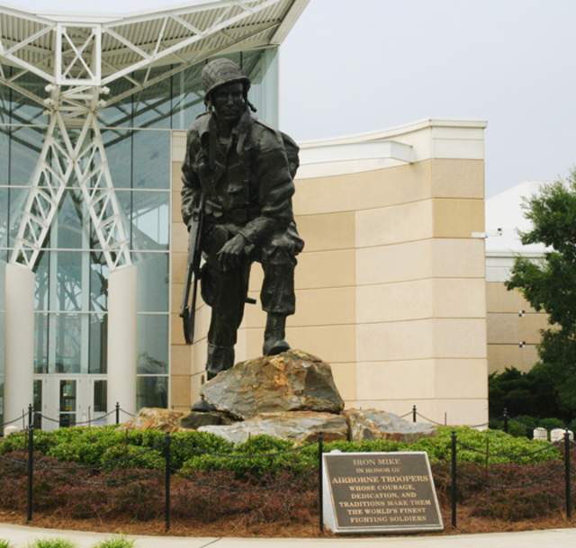 Airborne and Special Operations Museum - Iron Mike Statue