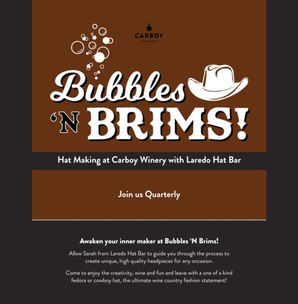Bubbles & Brims