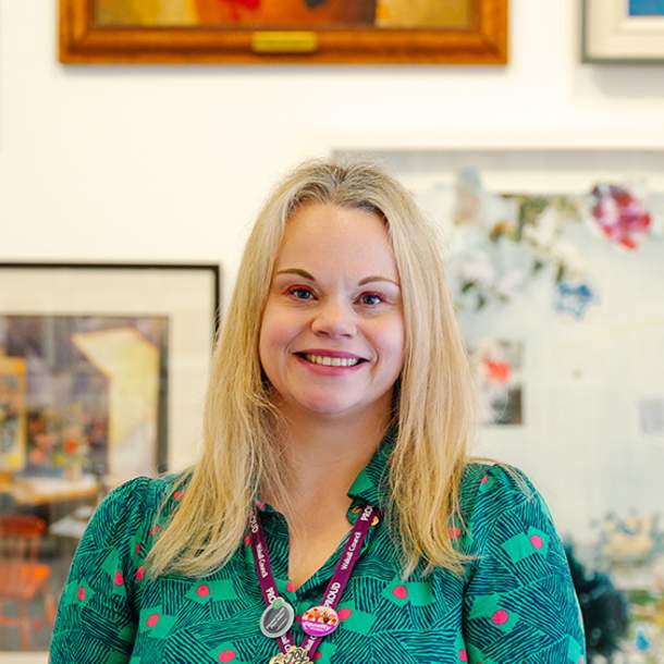 Julie, Collections Curator at The New Art Gallery Walsall