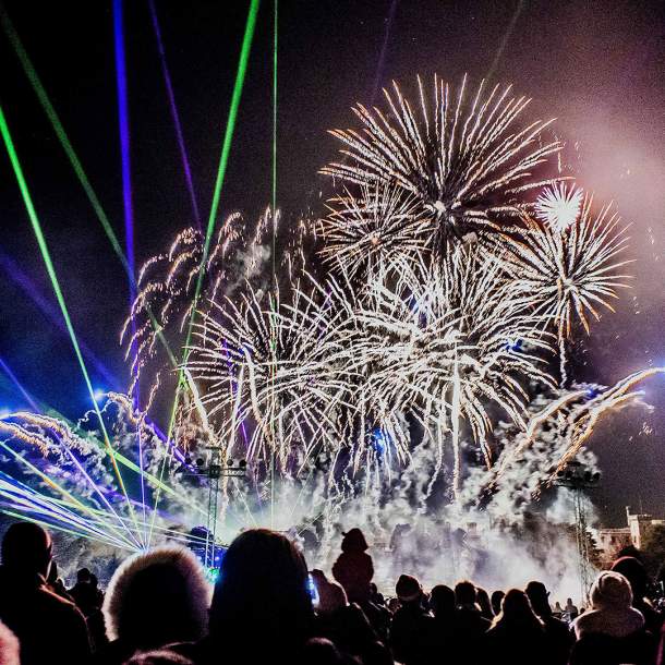 Alton Towers Fireworks