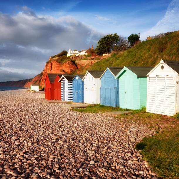 Budleigh beach