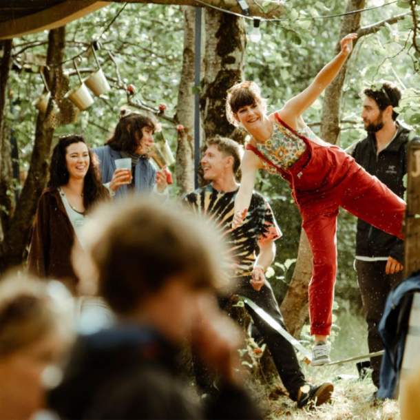 Rewild Festival hero formerly eats and beats gap of dunloe black sheep hostel