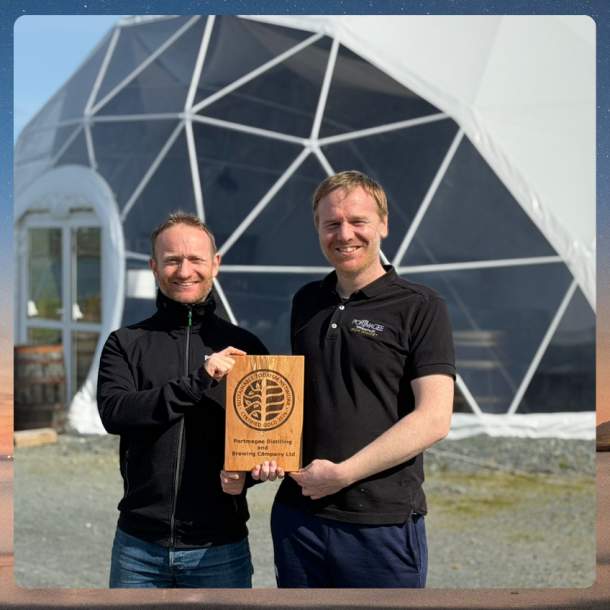 Visit Hero Portmagee Whiskey Gold Sustainability Award