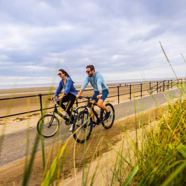 Walking & Cycling in Southport Desktop Landscape.