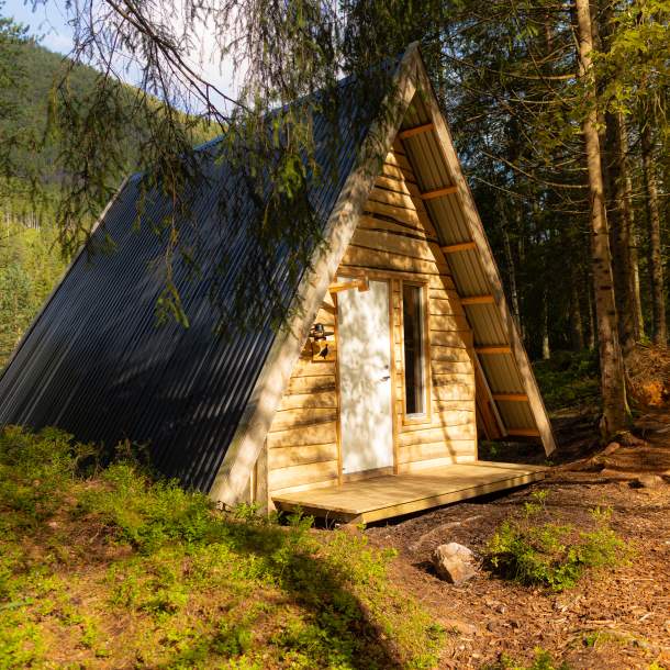 Tee-pee hytte