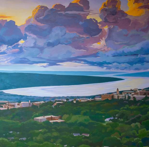 Paulina Cayuga Lake mural