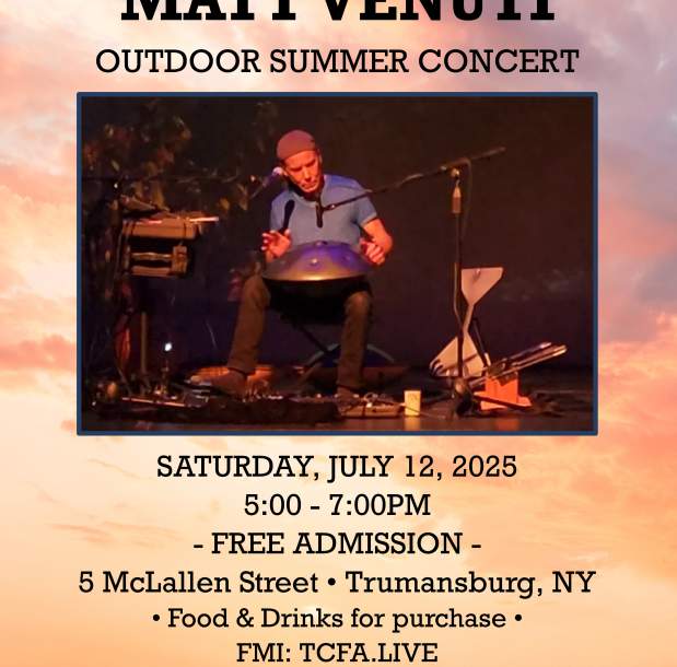 Outdoor Summer Concert: Matt Venuti