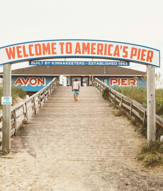 avon pier entrance