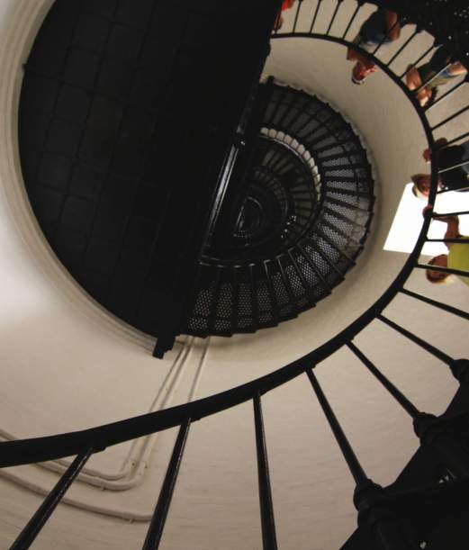 Climbing Bodie Island Lighthouse