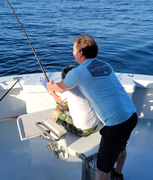 Family's First Charter Fishing Trip On the Outer Banks