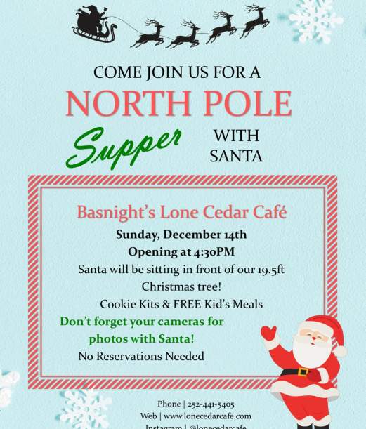 North Pole Supper with Santa