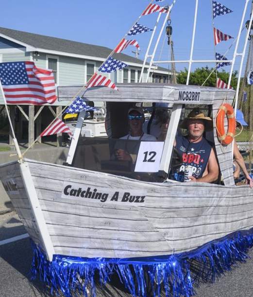 Hatteras Village Golf Cart Parade