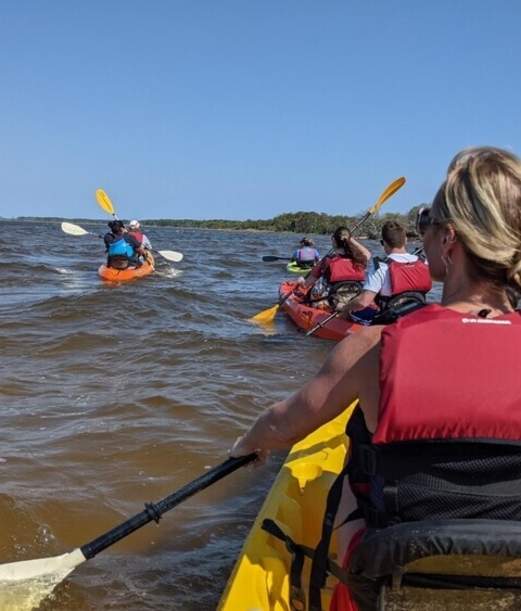 Kayak on the Sound