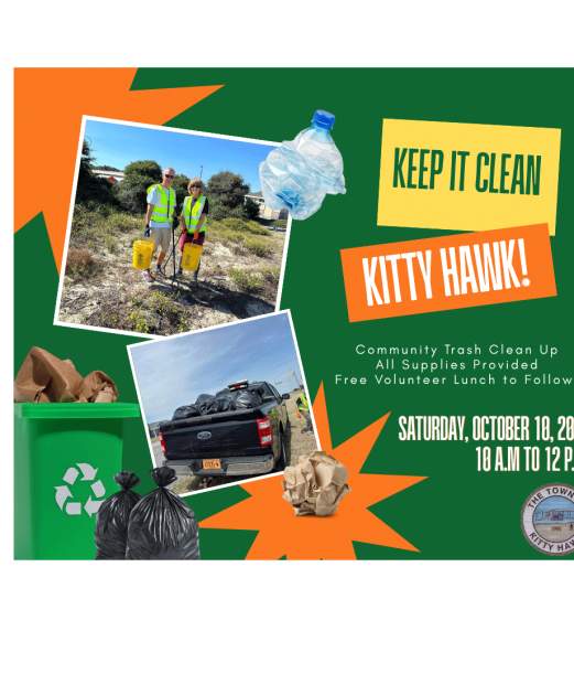 VOLUNTEER: 'Keep it Clean, Kitty Hawk' Community Cleanup