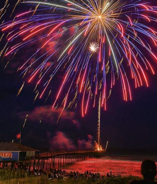 Avon Fishing Pier 4th of July Fireworks Show