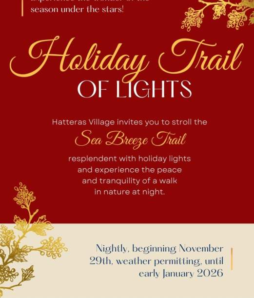 The Hatteras Village Holiday Trail of Lights