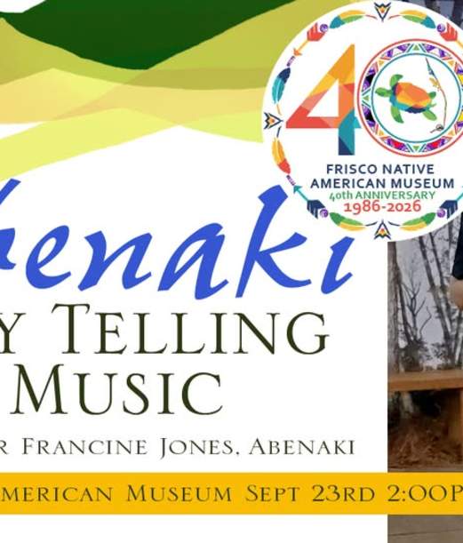 Abenaki Story Telling & Music