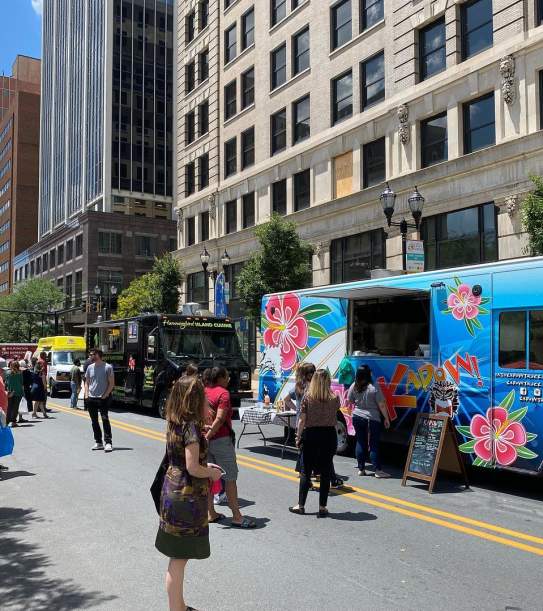 Downtown Farmers Market in Rodney Square