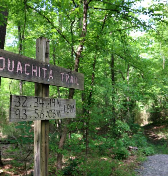 A photo of a trailhead at Walter B Jacobs Memorial Nature Park
