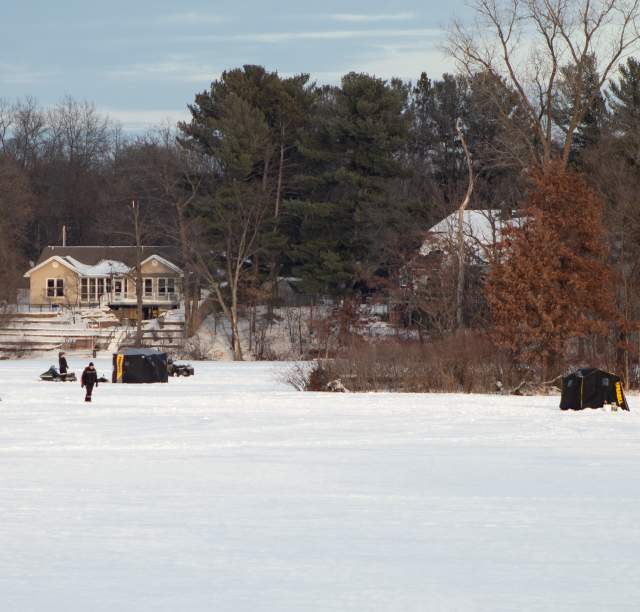 Where to ice fish in Plover