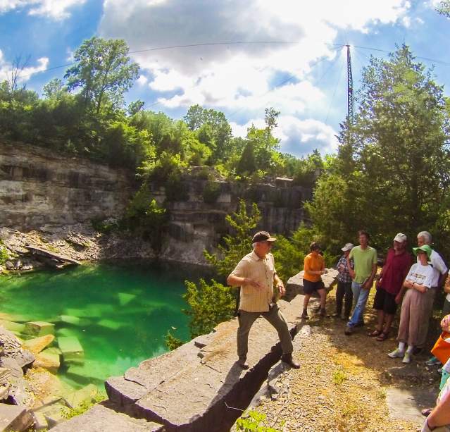 Furst Limestone Quarry Tour