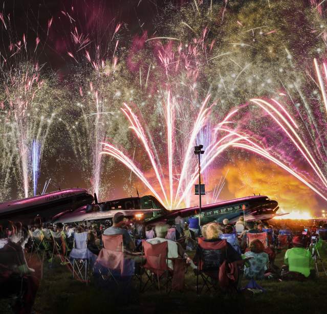 EAA AirVenture fireworks