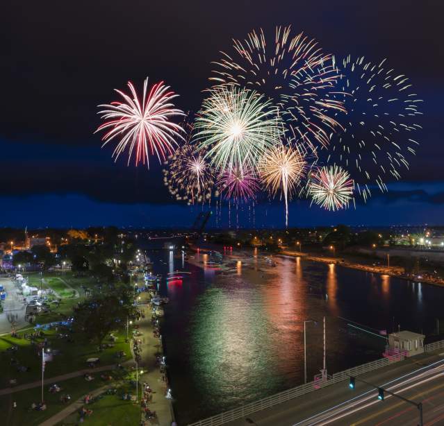 Downtown Fireworks