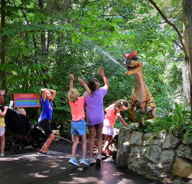 Dinosaur Fun at Roger Williams Park Zoo