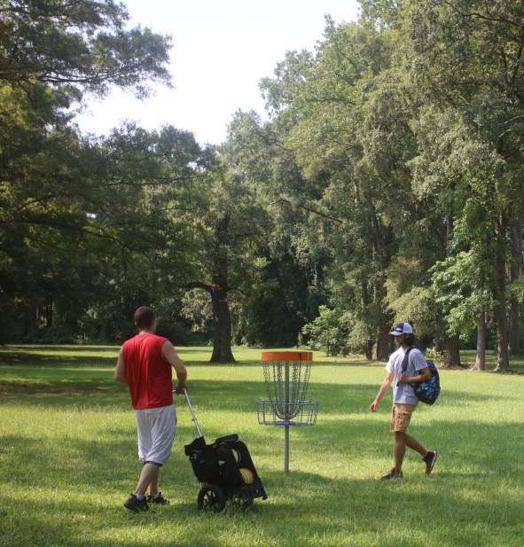 Ranked top in the nation for Disc Golf Course variety.
