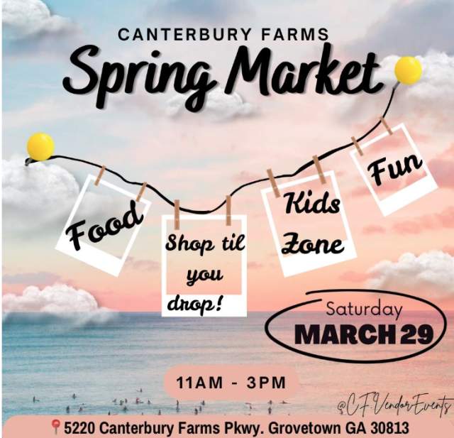 Canterbury farms Spring Market