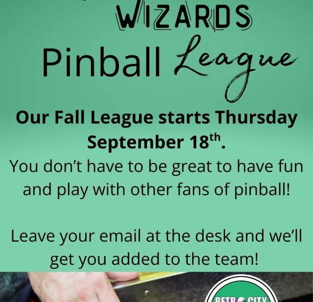 Fall Pinball League