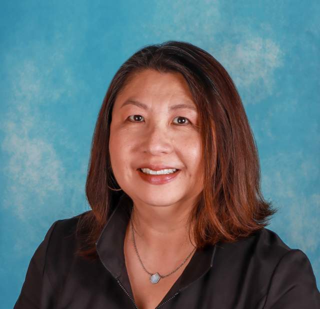 Woman's corporate headshot