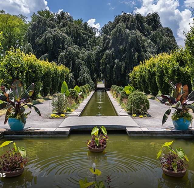 Untermyer Gardens wedding page