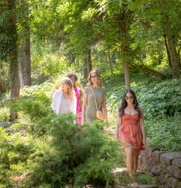 Group of women walking