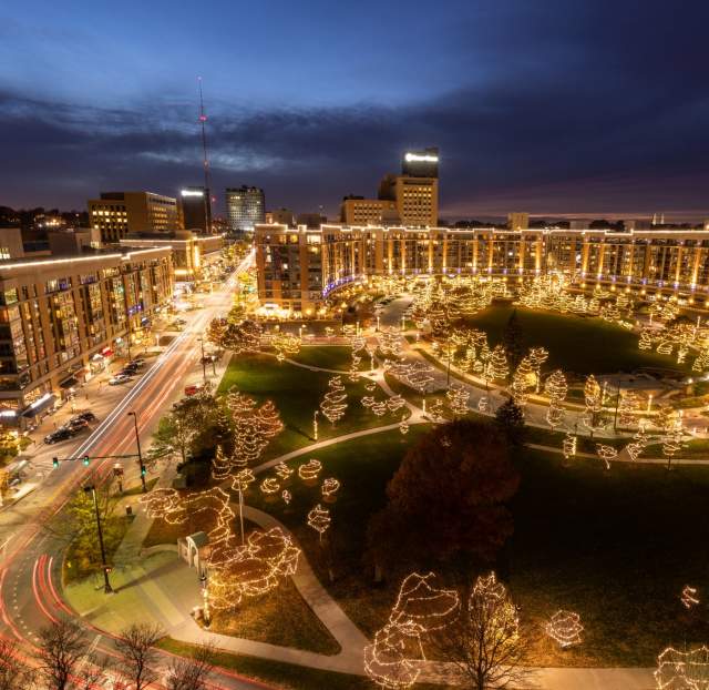 Season of Lights at Midtown Crossing